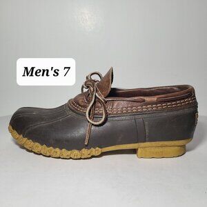 Vintage LL Bean Bean Boot Duck Men's Low Size 7 Made in USA
